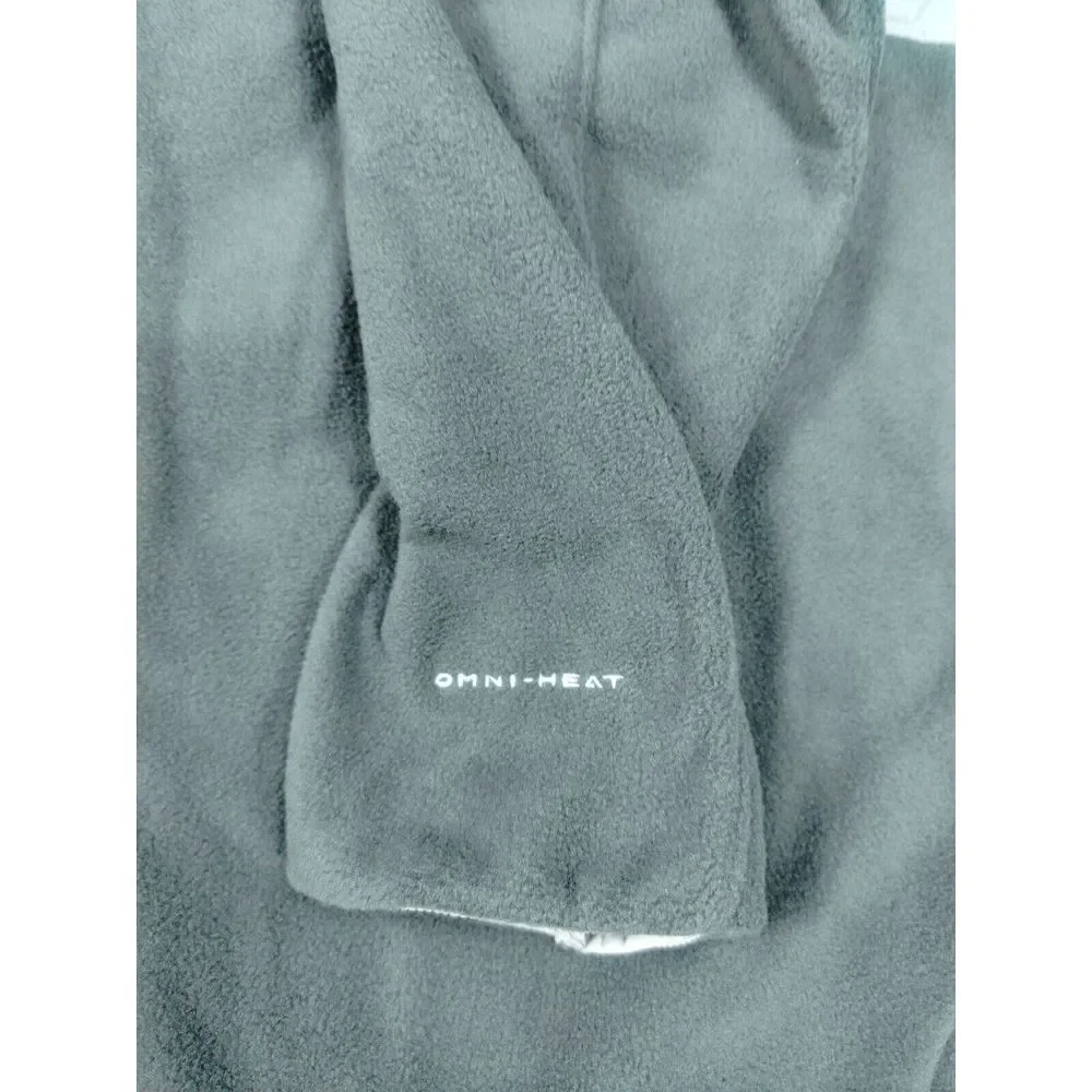 Columbia Fleece Men's XL Green Basin Butte Omni Heat Gorpcore Outdoors Hiking - Picture 9 of 16